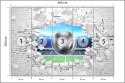 Fototapeta 3D Cegła, Piłka Nożna Tapeta Samoprzylepna 460x300 FT-1941-SK12