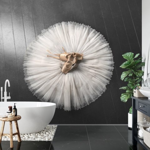 Fototapeta Buty Do Baletu Na Białej Tutu Vinyl Gładki 312x219 FT-3827-VGXXL