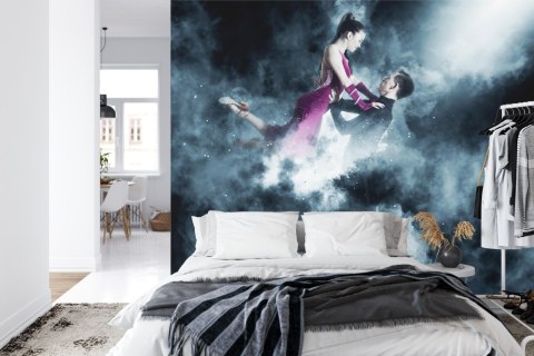 Fototapeta Para Tancerzy Balowych Podczas Występu Vinyl Gładki 208x146 FT-3826-VGXL