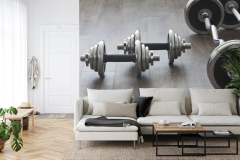 Fototapeta Hantle I Sztangi Tapeta Samoprzylepna 180x120 FT-3939-SK180-120