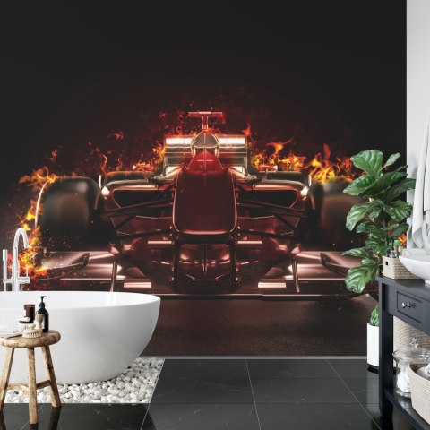 Fototapeta Płonący Bolid F1 Flizelina Zmywalna 460x300 FT-3789-VEML12