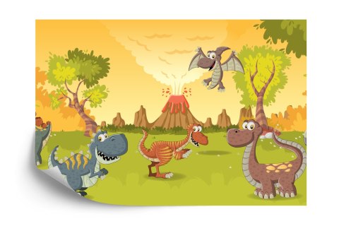 Fototapeta Bajkowe Dinozaury Tapeta Samoprzylepna 180x120 FT-2287-SK180-120