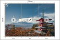 Fototapeta Japońska Pagoda Jesienią Flizelina 270x180 FT-2659-VE270-180