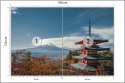 Fototapeta Japońska Pagoda Jesienią Flizelina Zmywalna 180x120 FT-2659-VEML180-120