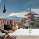 Fototapeta Japońska Pagoda Jesienią Vinyl Gładki 208x146 FT-2659-VGXL