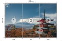 Fototapeta Japońska Pagoda Jesienią Vinyl Gładki 208x146 FT-2659-VGXL