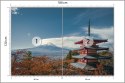 Fototapeta Japońska Pagoda Jesienią Vinyl Strukturalny 180x120 FT-2659-VS180-120