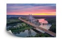 Fototapeta Most Rędziński We Wrocławiu Flizelina Zmywalna 360x240 FT-2708-VEML360-240