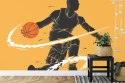 Fototapeta Dryblujący Koszykarz Tapeta Samoprzylepna 360x240 FT-3116-SK360-240