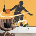 Fototapeta Dryblujący Koszykarz Tapeta Samoprzylepna 368x254 FT-3116-SK8