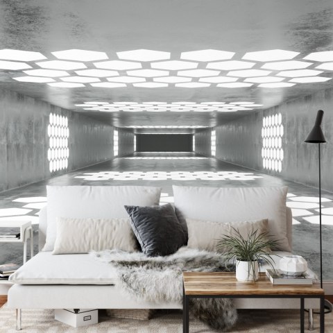 Fototapeta 3D Tunel - Abstrakcja Flizelina Zmywalna 368x254 FT-57-VEML8