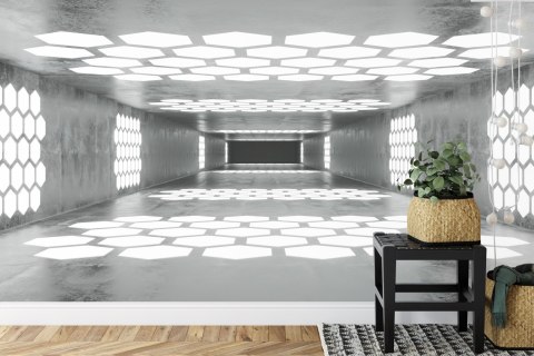 Fototapeta 3D Tunel - Abstrakcja Flizelina Zmywalna 368x254 FT-57-VEML8