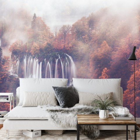 Fototapeta Jesienny Wodospad Flizelina 368x280 FT-563-V10