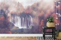 Fototapeta Jesienny Wodospad Flizelina Zmywalna 180x120 FT-563-VEML180-120