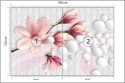 Fototapeta Kolorowa Magnolia Vinyl Strukturalny 180x120 FT-904-VS180-120