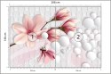 Fototapeta Kolorowa Magnolia Flizelina Zmywalna 208x146 FT-904-VEMLXL