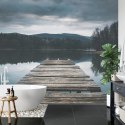 Fototapeta Drewniany Pomost Nad Jeziorem Flizelina Zmywalna 460x300 FT-3895-VEML12