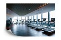 Fototapeta Wnętrze Nowoczesnej Siłowni 3D Flizelina 270x180 FT-3964-VE270-180
