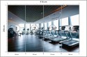 Fototapeta Wnętrze Nowoczesnej Siłowni 3D Flizelina 416x290 FT-3964-VEXXXXL