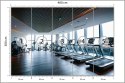 Fototapeta Wnętrze Nowoczesnej Siłowni 3D Flizelina Zmywalna 460x300 FT-3964-VEML12
