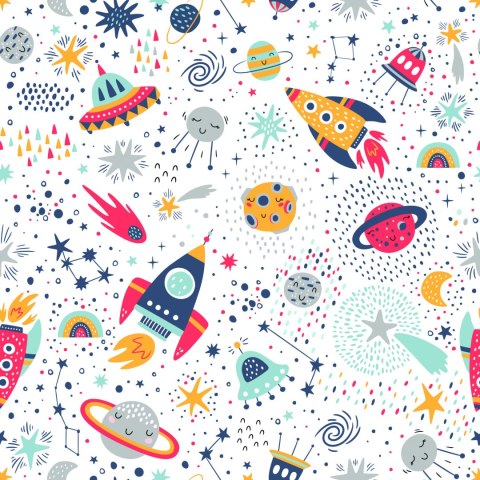 Tapeta Pojazdy Kosmiczne I Planety Flizelina 53x1000 TR-3637-VER-53