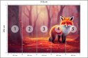 Fototapeta Woodland Fox In Autumn, Created With Ai, Artificial Intelligence Vinyl Gładki 416x290 FT-448486-VGXXXXL
