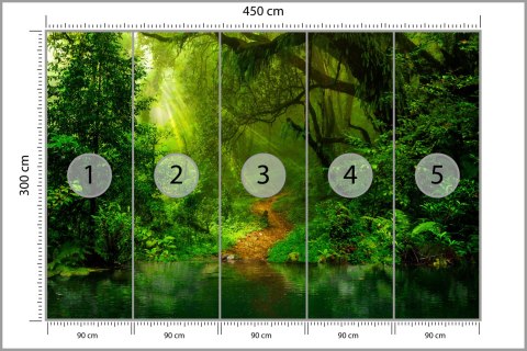 Fototapeta Las Flizelina Zmywalna 450x300 FT-448488-VEML450-300