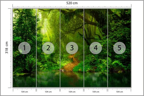 Fototapeta Las Flizelina Zmywalna 520x318 FT-448488-VEMLXXXXXL