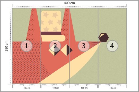 Fototapeta Of A Fox With A Hat Vinyl Strukturalny 400x280 FT-448490-VS400-280