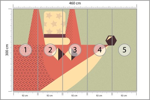 Fototapeta Of A Fox With A Hat Vinyl Strukturalny 460x300 FT-448490-VS12