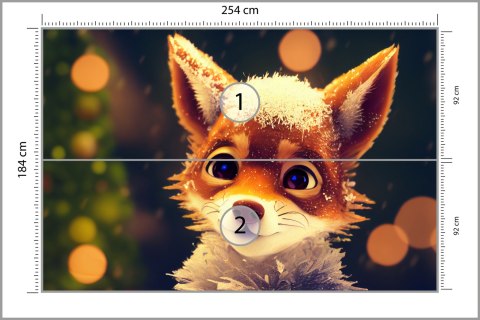 Fototapeta Little Fox Flizelina 254x184 FT-448491-V4