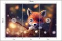 Fototapeta Red Fox Cub In The Snow Flizelina Zmywalna 270x180 FT-448493-VEML270-180