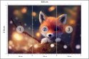 Fototapeta Red Fox Cub In The Snow Flizelina Zmywalna 300x210 FT-448493-VEML300-210