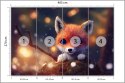 Fototapeta Red Fox Cub In The Snow Flizelina Zmywalna 405x270 FT-448493-VEML405-270