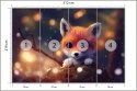 Fototapeta Red Fox Cub In The Snow Vinyl Gładki 312x219 FT-448493-VGXXL