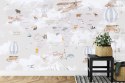 Fototapeta Animals World Map For Kids Wallpaper Design Flizelina 254x184 FT-448497-V4