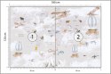 Fototapeta Animals World Map For Kids Wallpaper Design Tapeta Samoprzylepna 180x120 FT-448497-SK180-120