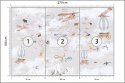 Fototapeta Animals World Map For Kids Wallpaper Design Tapeta Samoprzylepna 270x180 FT-448497-SK270-180