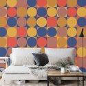 Fototapeta Retro Pattern, Geometric Colorful Abstract Flizelina Zmywalna 180x120 FT-448507-VEML180-120