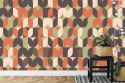 Fototapeta Retro Pattern, Geometric Colorful Abstract Flizelina Zmywalna 180x120 FT-448508-VEML180-120