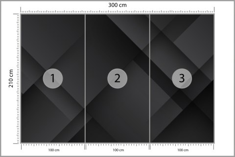 Fototapeta Abstract Black Background. Abstract Graphic Design Banner Pattern Background Template. Flizelina 300x210 FT-448515-VE