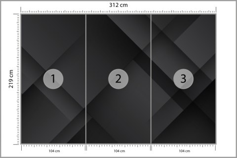 Fototapeta Abstract Black Background. Abstract Graphic Design Banner Pattern Background Template. Flizelina 312x219 FT-448515-VE