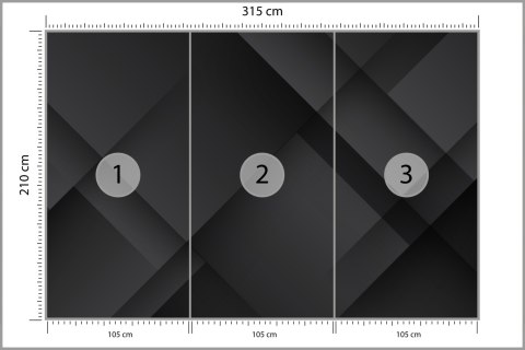 Fototapeta Abstract Black Background. Abstract Graphic Design Banner Pattern Background Template. Flizelina Zmywalna 315x210 FT-