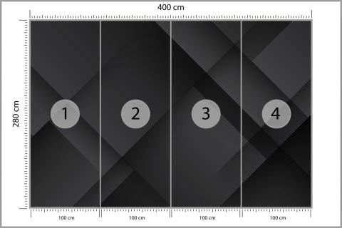 Fototapeta Abstract Black Background. Abstract Graphic Design Banner Pattern Background Template. Flizelina Zmywalna 400x280 FT-