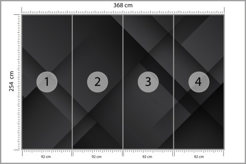 Fototapeta Abstract Black Background. Abstract Graphic Design Banner Pattern Background Template. Tapeta Samoprzylepna 368x254 F