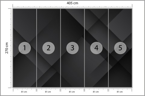 Fototapeta Abstract Black Background. Abstract Graphic Design Banner Pattern Background Template. Tapeta Samoprzylepna 405x270 F