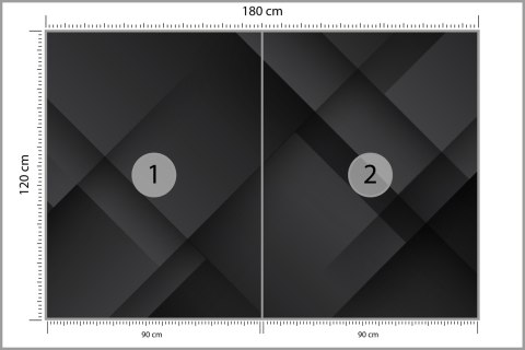 Fototapeta Abstract Black Background. Abstract Graphic Design Banner Pattern Background Template. Vinyl Gładki 180x120 FT-448515