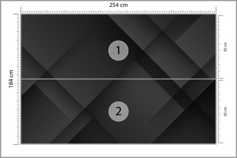 Fototapeta Abstract Black Background. Abstract Graphic Design Banner Pattern Background Template. Flizelina Zmywalna 254x184 FT-