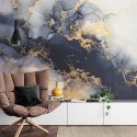 Fototapeta Marble Ink Abstract Art From Exquisite Original Painting For Abstract Background . Painting Was Painted Pattern Of Om