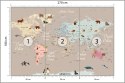 Fototapeta Animals World Map For Kids Wallpaper Design Flizelina 270x180 FT-448528-VE270-180